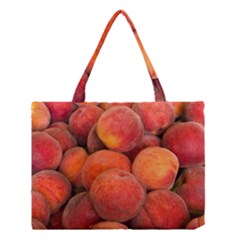 Peaches 2 Medium Tote Bag by trendistuff