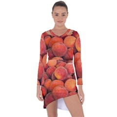 Peaches 2 Asymmetric Cut-out Shift Dress by trendistuff