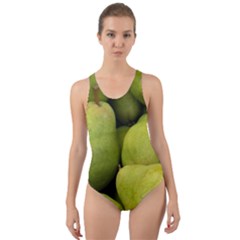 Pears 1 Cut-out Back One Piece Swimsuit