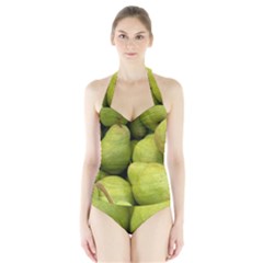 Pears 1 Halter Swimsuit