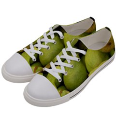 Pears 1 Women s Low Top Canvas Sneakers by trendistuff