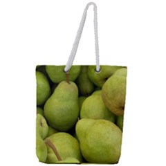 Pears 1 Full Print Rope Handle Tote (large)