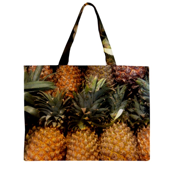 PINEAPPLE 1 Zipper Mini Tote Bag