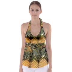 Pineapple 1 Babydoll Tankini Top by trendistuff