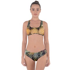 Pineapple 1 Criss Cross Bikini Set by trendistuff