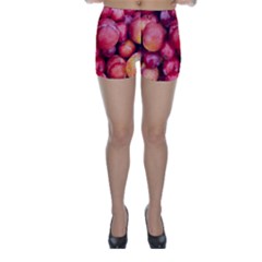 Plums 1 Skinny Shorts by trendistuff