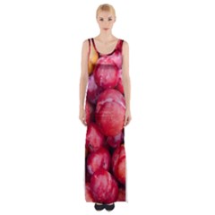 Plums 1 Maxi Thigh Split Dress by trendistuff