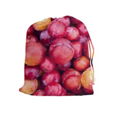 Plums 1 Drawstring Pouches (extra Large) by trendistuff