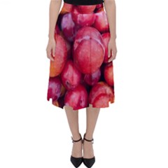 Plums 1 Folding Skater Skirt