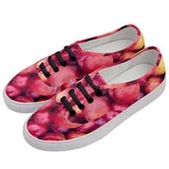 Plums 1 Women s Classic Low Top Sneakers by trendistuff