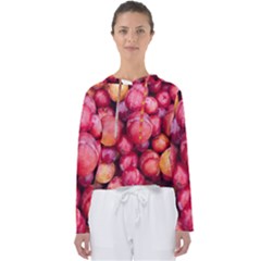 Plums 1 Women s Slouchy Sweat