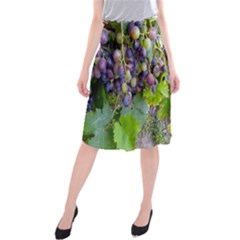 Grapes 2 Midi Beach Skirt by trendistuff