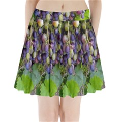 Grapes 2 Pleated Mini Skirt by trendistuff