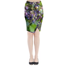 Grapes 2 Midi Wrap Pencil Skirt by trendistuff