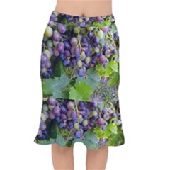 Grapes 2 Mermaid Skirt by trendistuff