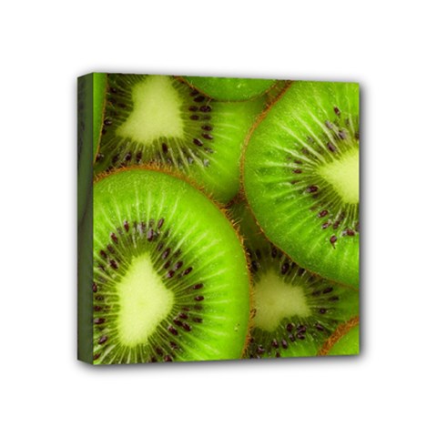 Kiwi 1 Mini Canvas 4  X 4  by trendistuff