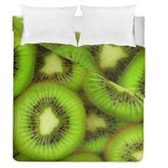 Kiwi 1 Duvet Cover Double Side (queen Size) by trendistuff