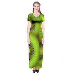 Kiwi 1 Short Sleeve Maxi Dress by trendistuff