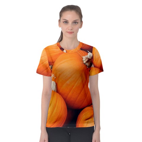 Pumpkins 1 Women s Sport Mesh Tee by trendistuff