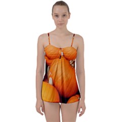 Pumpkins 1 Babydoll Tankini Set by trendistuff