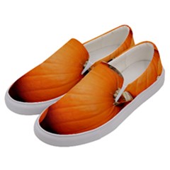 Pumpkins 1 Men s Canvas Slip Ons by trendistuff