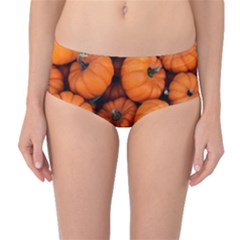 Pumpkins 2 Mid-waist Bikini Bottoms by trendistuff