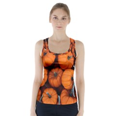 Pumpkins 2 Racer Back Sports Top by trendistuff