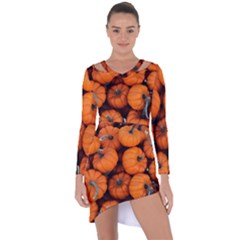 Pumpkins 2 Asymmetric Cut-out Shift Dress by trendistuff