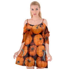 Pumpkins 2 Cutout Spaghetti Strap Chiffon Dress by trendistuff