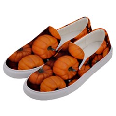 Pumpkins 2 Men s Canvas Slip Ons by trendistuff