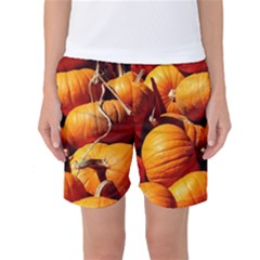 Pumpkins 3 Women s Basketball Shorts by trendistuff