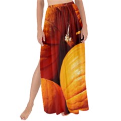 Pumpkins 3 Maxi Chiffon Tie-up Sarong by trendistuff