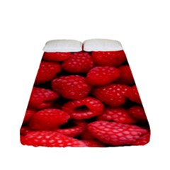 Raspberries 2 Fitted Sheet (full/ Double Size) by trendistuff