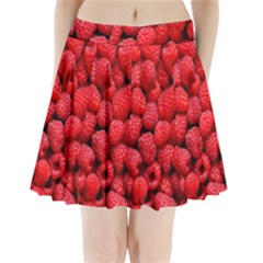 Raspberries 2 Pleated Mini Skirt by trendistuff