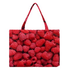 Raspberries 2 Medium Tote Bag by trendistuff