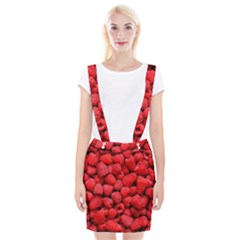 Raspberries 2 Braces Suspender Skirt by trendistuff