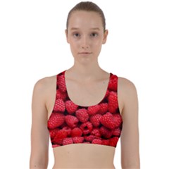 Raspberries 2 Back Weave Sports Bra by trendistuff