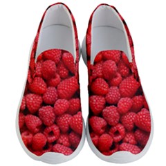 Raspberries 2 Men s Lightweight Slip Ons by trendistuff