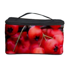 Red Berries 1 Cosmetic Storage Case by trendistuff