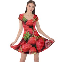 Strawberries 1 Cap Sleeve Dress by trendistuff