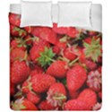 STRAWBERRIES 1 Duvet Cover Double Side (California King Size) View1