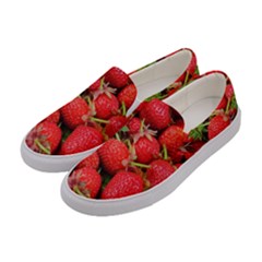 Strawberries 1 Women s Canvas Slip Ons