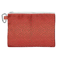 Strawberries 2 Canvas Cosmetic Bag (xl) by trendistuff