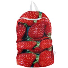 Strawberries 3 Foldable Lightweight Backpack by trendistuff