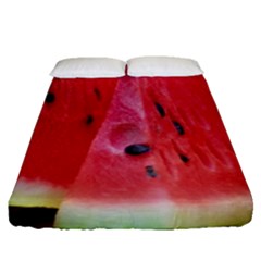 Watermelon 1 Fitted Sheet (queen Size) by trendistuff