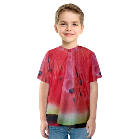 Watermelon 1 Kids  Sport Mesh Tee by trendistuff