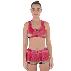 Watermelon 1 Racerback Boyleg Bikini Set by trendistuff