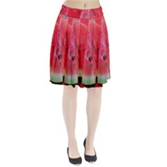 Watermelon 1 Pleated Skirt by trendistuff