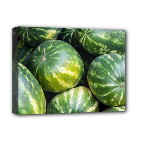 Watermelon 2 Deluxe Canvas 16  X 12   by trendistuff