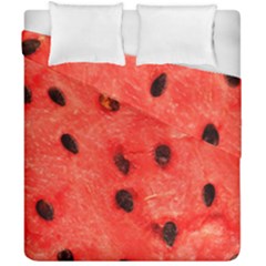 Watermelon 3 Duvet Cover Double Side (california King Size) by trendistuff